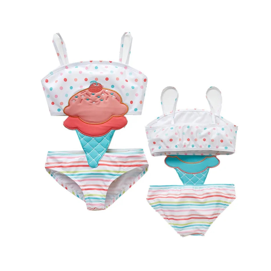Watermelon Print Toddler Girls&