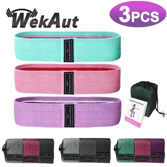 Fitness Booty Bands 3-Piece Resistance Set