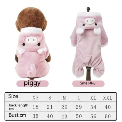 Blue Cat British Shorthair Pet Winter Outfit