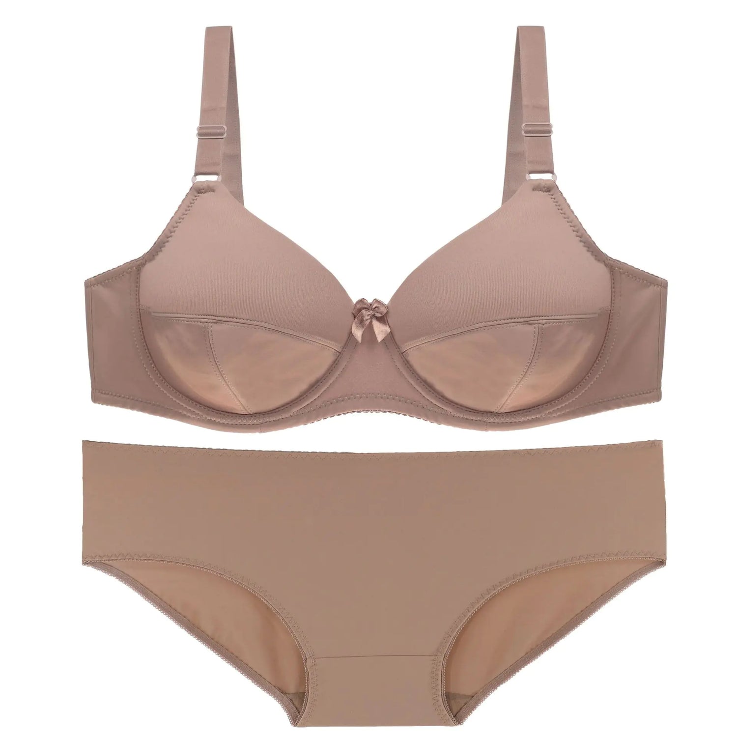 Smooth Plus Size Bra Set - Ultra-Thin Sexy Lingerie