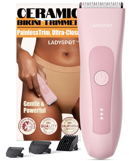 Bikini Trimmer for Women, Pubic Hair Trimmer Women -Electric Body Hair Trimmer Shaver Razor for Women&