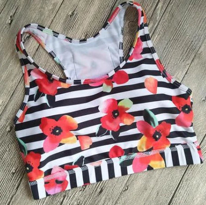 Sports Bra with Phone Pocket for Yoga