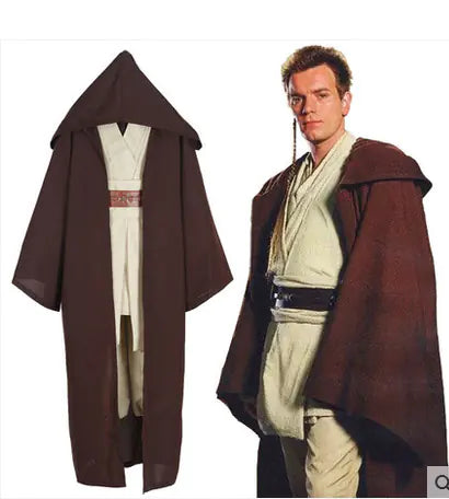 Star Wars Anakin Jedi Cloak Cosplay Costume