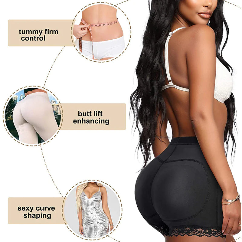 Booty Shaper Padded Underwear Panty Women&