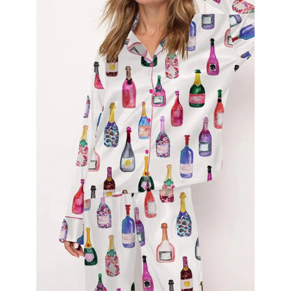 Fashion Home 3D Digital Printing Pajamas Suit