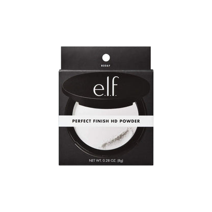e.l.f. Perfect Finish HD Powder, Blurs Fine Lines &amp; Imperfections, All Day Wear, Perfect for On The Go, 0.28 Oz Sheer 0.28 Ounce (Pack of 1)