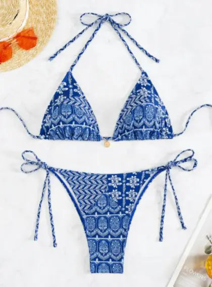 Bohemian Style Bikini Set