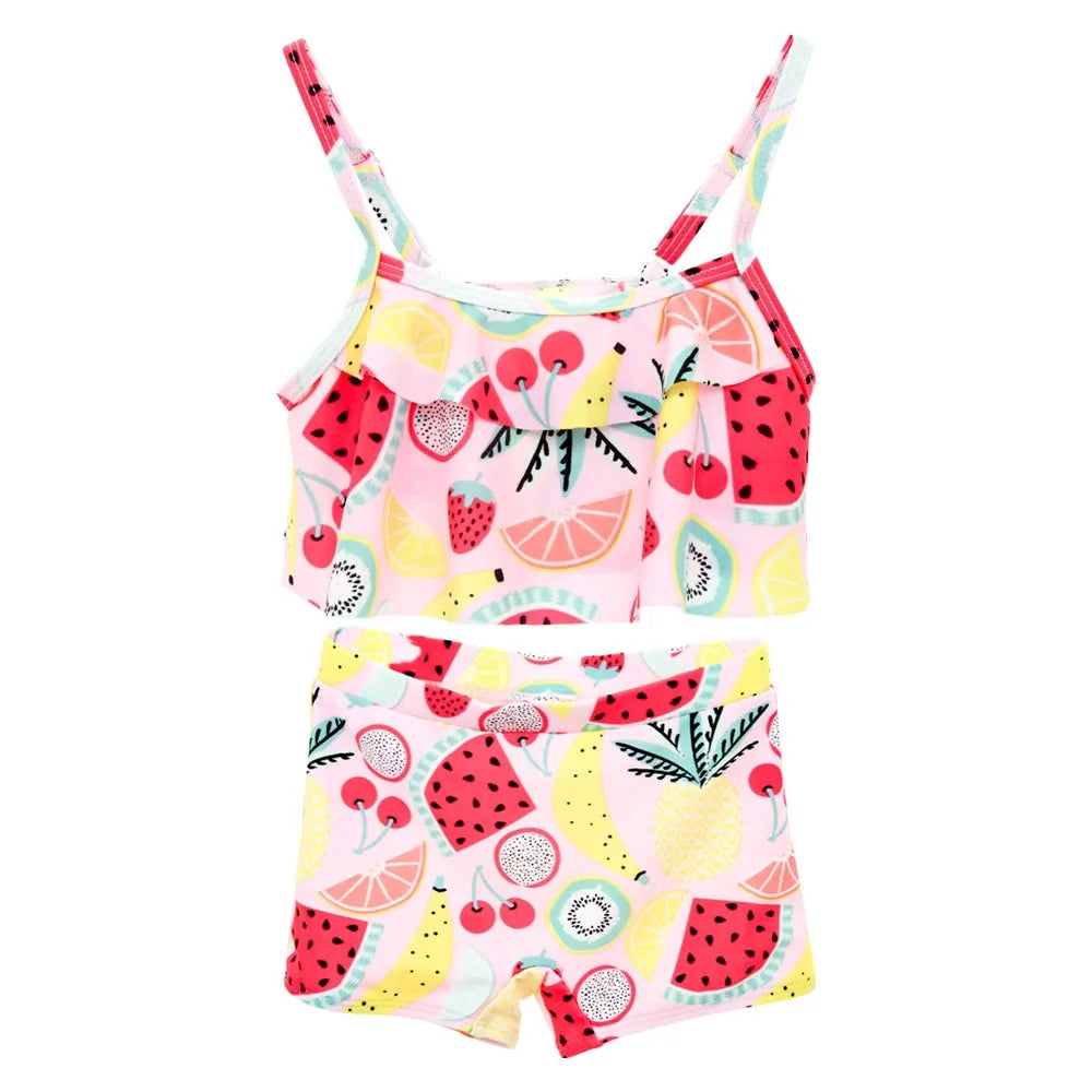 Watermelon Print Toddler Girls&