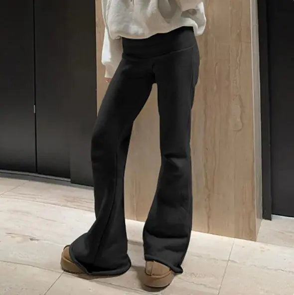 Casual Sexy Basic Solid Flare Pants