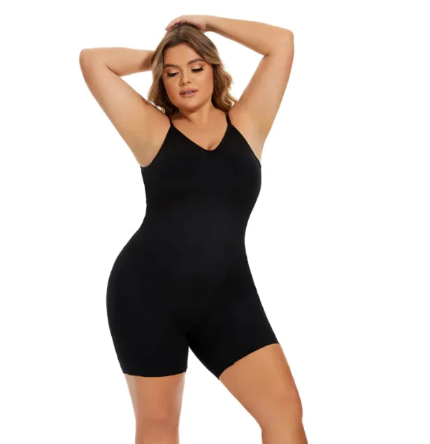 Fitted Body Shaping Jumpsuit