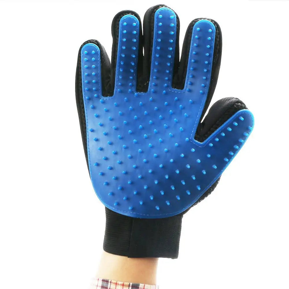 Pet Deshedding Brush Glove