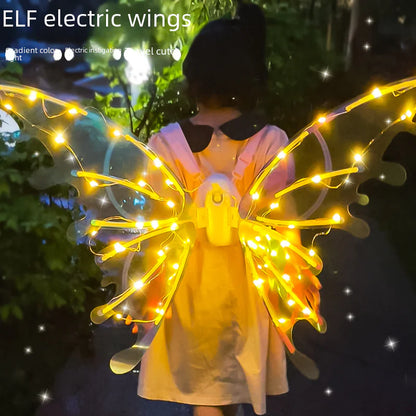 Electric Light-Up Butterfly Wings for Kids&
