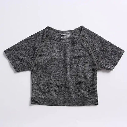 Women Seamless Yoga T-Shirt