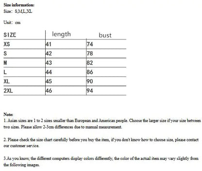 T-Shirts Sexy Crop Tops