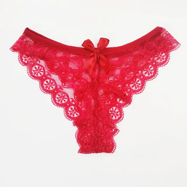Sexy Butterfly Lace Thong