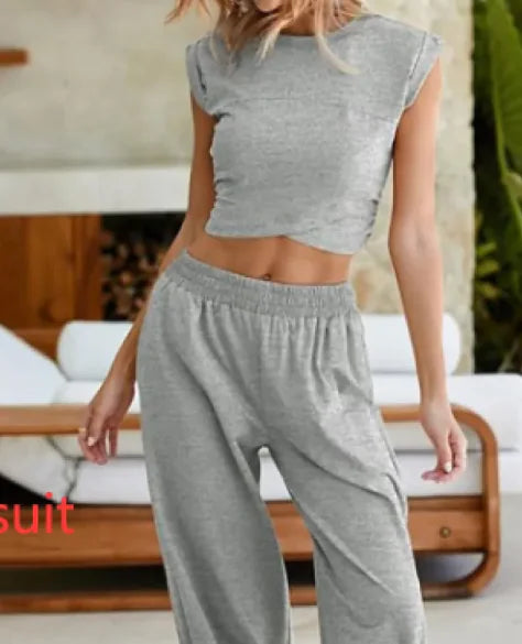 Ladies Casual Two-Piece Set
