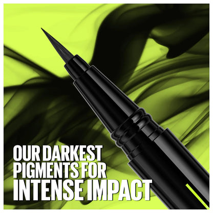 Maybelline Tattoo Studio Ink Pen Liquid Eyeliner, Up to 24 Hours of Wear, Waterproof &amp; Smudge-Resistant Make Up, Brown, 1 Count