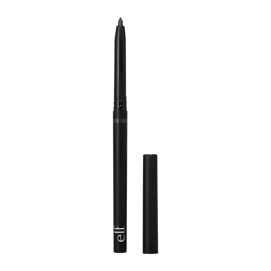 e.l.f. No Budge Retractable Eyeliner, Creamy, Ultra-Pigmented, Long Lasting, Enhances, Defines, Intensifies, Boldens, Grey, All-Day Wear, 0.008 Oz 1 Count (Pack of 1)