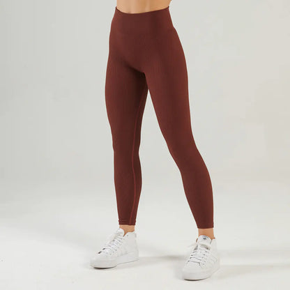 Seamless High-Stretch Sports Bra and Yoga Set