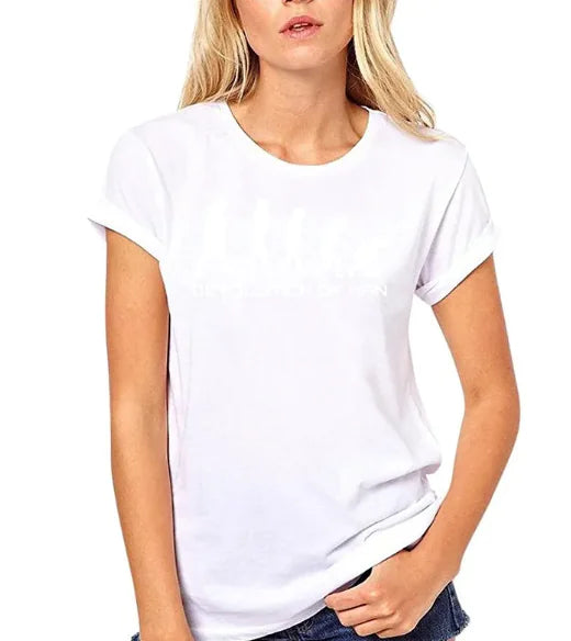 Round neck short sleeve T-shirt