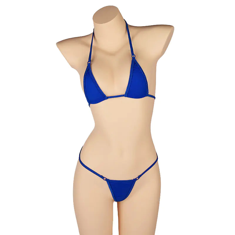 Lingerie Set with Ultra-Thin Sheer Material (Bikini Style)