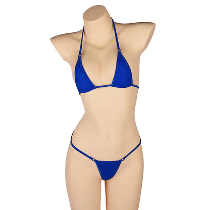 Lingerie Set with Ultra-Thin Sheer Material (Bikini Style)