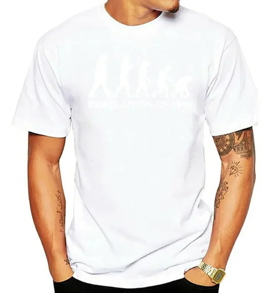 Round neck short sleeve T-shirt