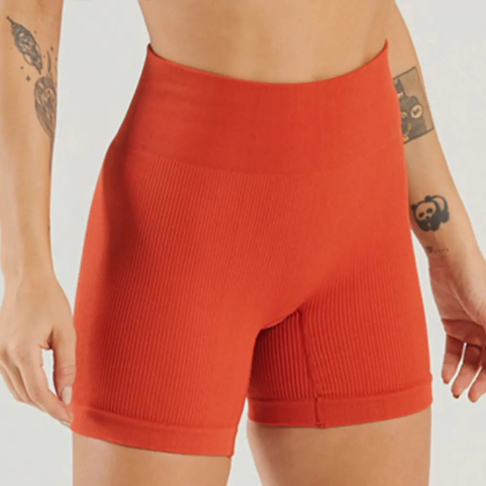 Seamless High-Stretch Sports Bra and Yoga Set